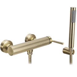 Náhled obrázku: Sprchová baterie set REA Argon 150mm broušené zlato 