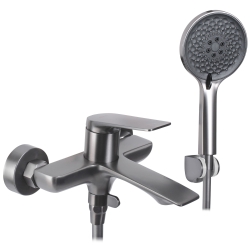 Náhled obrázku: Vanová baterie 150mm vč. příslušenství REA Avalon Titanium 