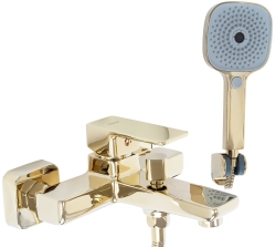 Náhled obrázku: Vanová baterie 150mm vč. sprchy REA ORIX zlato 