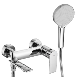 Náhled obrázku: Vanová baterie 150mm vč. sprchy REA Veneta chrome 