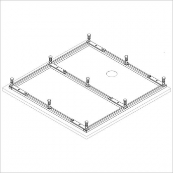 Sanplast Vaničkové podpěry STS-090 (pro vaničky B-M/OPEN/STR/SPACE)