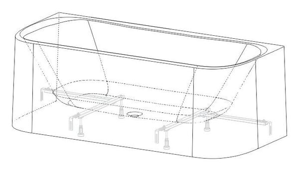 Sanplast Vanové podpěry STS-106