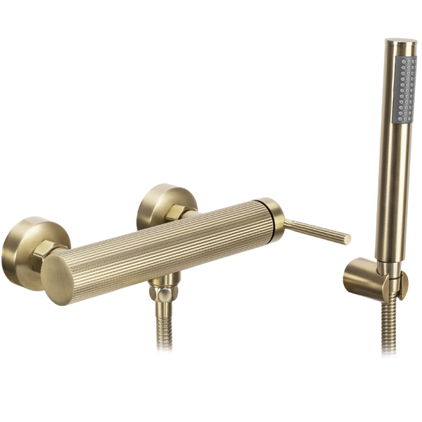 Sprchová baterie set REA Argon 150mm broušené zlato