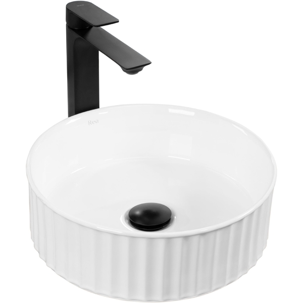Umyvadlo na desku REA Charlotte průměr 36,5cm