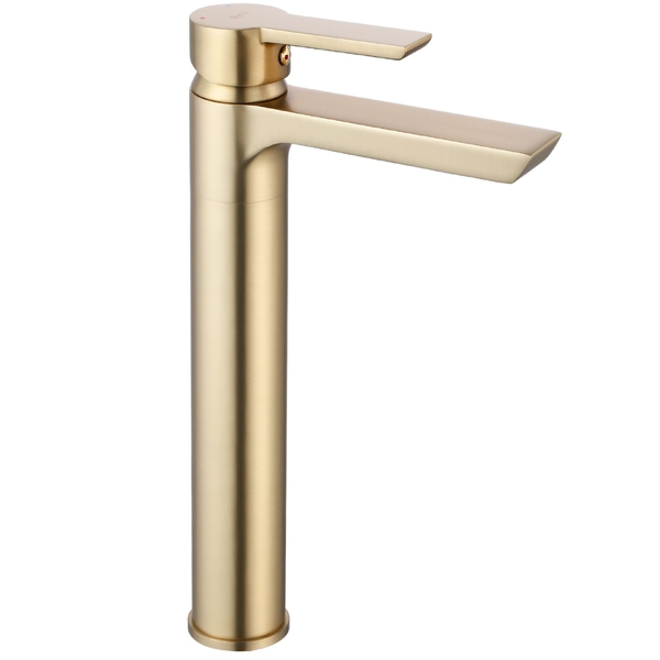 Umyvadlová baterie REA ARGUS GOLD BRUSH vysoká