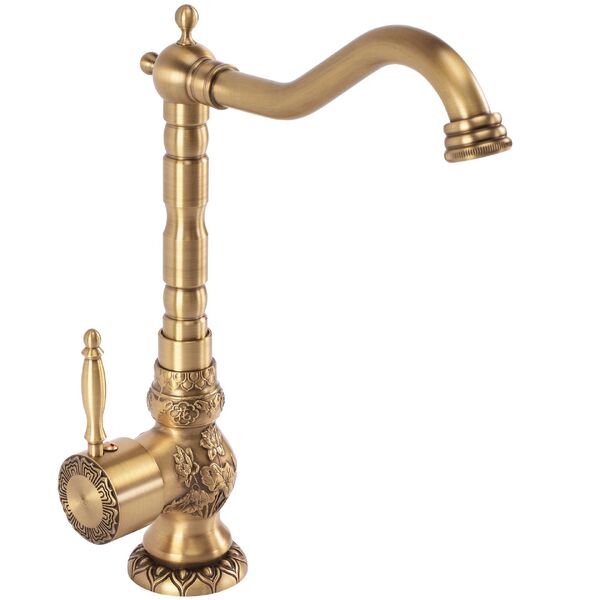 Umyvadlová baterie vysoká Rea VENICE antique bronze