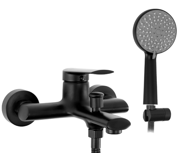 Vanová baterie 150mm vč. sprchy REA BUZZ černá