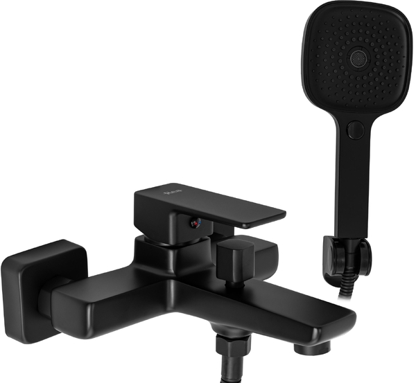 Vanová baterie 150mm vč. sprchy REA ORIX matná černá