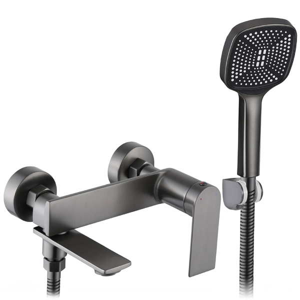 Vanová baterie 150mm vč. sprchy REA Storm Titanium