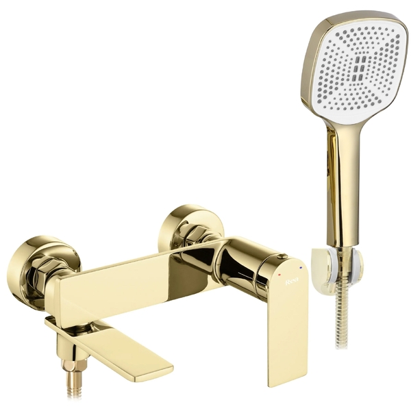 Vanová baterie 150mm vč. sprchy REA Storm zlato